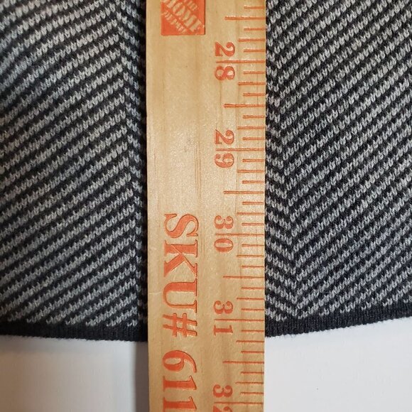 J Crew Factory Vanessa Sweater Jacket Herringbone Gray Open Cardigan Womens XS - Picture 9 of 9